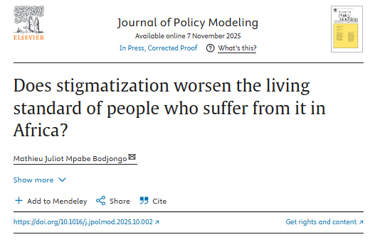 La stigmatisation aggrave-t-elle les conditions de vie des personnes qui en souffrent en Afrique ?
